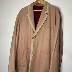 Gucci Customization/DIY Pea Coat w/ Gold Buttons